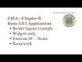 Java B01 - BorderLayout