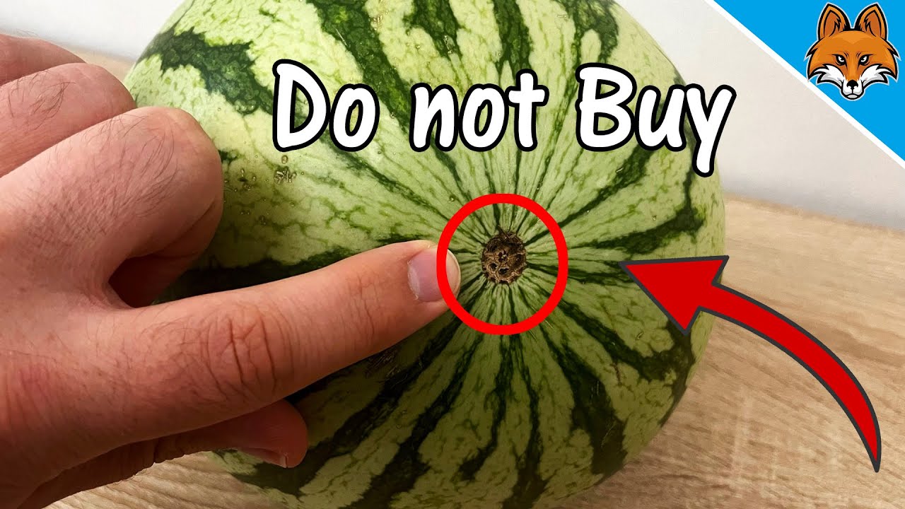 How To Find The Perfect Watermelon EVERY TIME 💥 (Sweet And Juicy) 🤯 ...