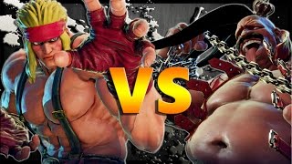 SFV - Xyzzy (Birdie) Vs Gunfight (Alex) *Ranked* [Best of 3] - SF5