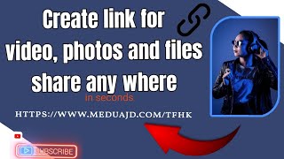 Create link or URL for your video, photos and files without any app || updated @mrjotechofficial