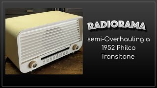 Mini-episode: Partial refurb, 1952 Philco Transitone