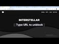 6 new interstellar proxy links unblocked websites for school chromebook 2025