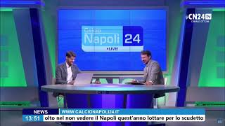 Maione a CalcioNapoli24 TV