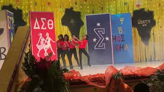 Divine Nine Student Show - 2019 Black History Program at NJH