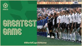 The Greatest Game In World Cup History? | Italy v West Germany | 1970 FIFA World Cup