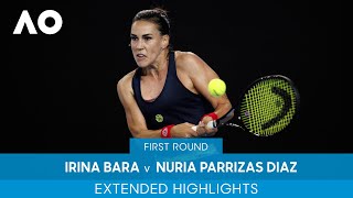Irina Bara v Nuria Parrizas Diaz Extended Highlights (1R) | Australian Open 2022