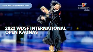 2022 WDSF International Open Standard Kaunas