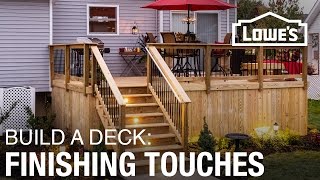 How To Build a Deck | Finishing Touches (5 of 5)