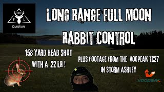 MFL Outdoors - Long Range Rabbit Shooting || Hikmicro 4K LRF || Voopeak TC27 Cam in Storm Ashley !