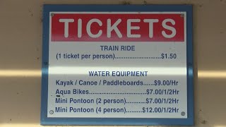 Community trying to save Menominee Park train