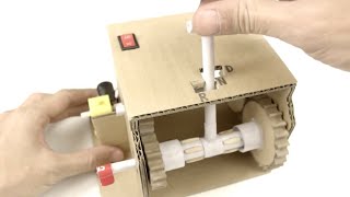 How to make Reverse Gearbox - DIY Cardboard