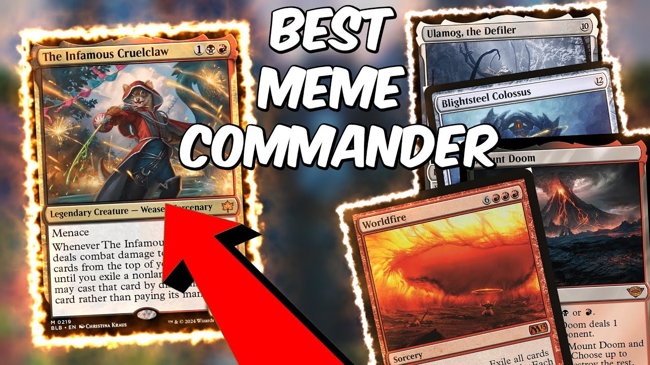 The New Meme Commander Bloomburrow Mtg Youtube