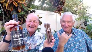 Rigsbee Reviews Ep 36: Hawaiian Vintage Series Wailua cigar \u0026 Kupu Maui Whiskey