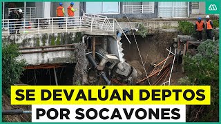 Se devalúan departamentos en sector de socavón en quinta región