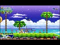 sonic dimensions 5.1.0 demo full playthrough sonic fangame showcase