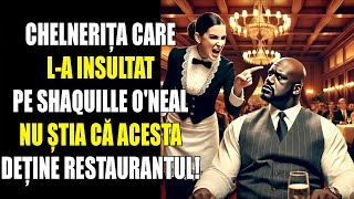 The waitress who insulted Shaquille O'Neal didn't know he owned the restaurant!