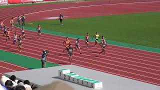 2017愛媛国体 成少男子共4×100mR決勝 東京(佐々木 大嶋 猶木 酒井)39.60 Tokyo Met.1st