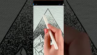 How to Draw with Pen and Ink in Procreate on your iPad #fun #drawing