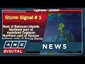 Typhoon Jenny last spotted off the waters of Batanes | ANC