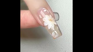【Nail art share】2022 summer fashion flower nail art