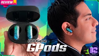 HHOGene GPods Review en Español | Auriculares con RGB ¿Valen la Pena?