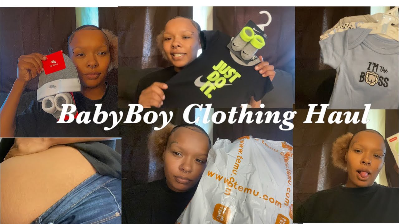 Babyboy Clothing Haul Temu Haul Youtube
