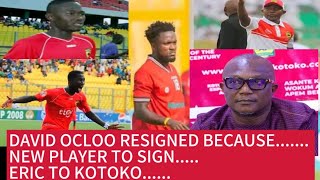 ♥️KOTOKO EXCLUSIVES 🔥🔥.. DAVID OCLOO RESIGNED BECAUSE... ASSISTANT TECHNICAL DIRECTOR.. NEWS PLAYERS