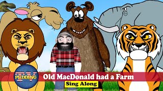 Old MacDonald had a Farm - Sing Along w/lyrics | Nursery Rhymes & Kids Songs