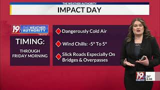 THE WEATHER AUTHORITY ISSUES IMPACT DAY