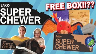 Super Chewer BARK BOX REVIEW 2021 | FREE BOX!