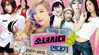 [ENG] 안 해본 게 없는 소녀시대 역대 컨셉 모아보기💖｜소녀시대 뮤비연대기
