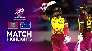 West Indies vs Australia Warm up Match Highlights | Icc T20 World Cup 2024