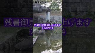 【挨拶】残暑御見舞申し上げます2023 #shorts