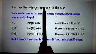 Electrolytic Rust Removal - The Science
