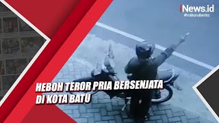 Heboh Teror Pria Bersenjata di Kota Batu, Todongkan Pistol ke Warga