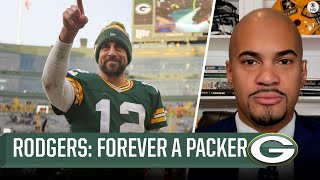 Aaron Rodgers FOREVER a Green Bay Packer [Former NFL Player REACTS] | CBS Sports HQ