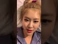 181130 rosé blackpink instagram live full @roses_are_rosie