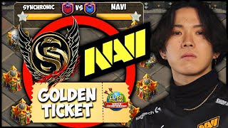 Golden Ticket to WINNER! NAVI vs Synchronic in Grand Finals!