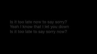 Sorry Justin Bieber lyrics