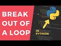 Break out of a Loop - 1 Minute Python Tutorial #shorts