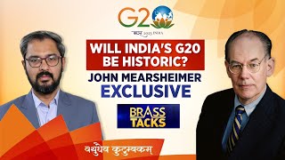 G20 Summit 2023  | Political Scientist John Mearsheimer Talks About India's G20 Presidency | News18