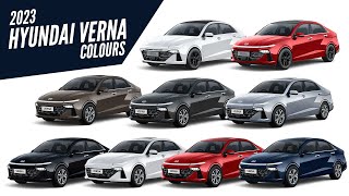 2023 Hyundai Verna - All Color Options - Images | AUTOBICS
