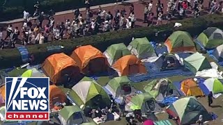 Protesters are defying Columbia University's order to leave encampment
