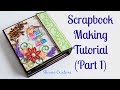 How to make Scrapbook Base/ Friendship Day Scrapbook/ DIY Scrapbook Tutorial Part 1