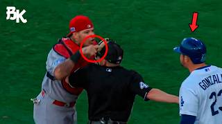 MLB - Heated Catcher Conflicts