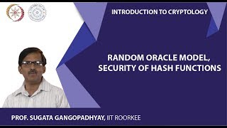 Random Oracle model, Security of hash functions