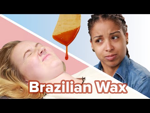 Women Try Brazilian Waxing For The First Time Women Try Brazilian Waxing For The First Time