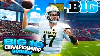 CAN FIRST SEASON WYOMING COMPETE FOR BIG 10 CHAMPIONSHIP? | NCAA Football 23 Dynasty | Ep 10