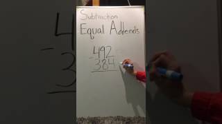 Equal Addends Subtraction