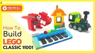 LEGO Classic 11001 (2019) | How To Build + Ideas + Creative Play